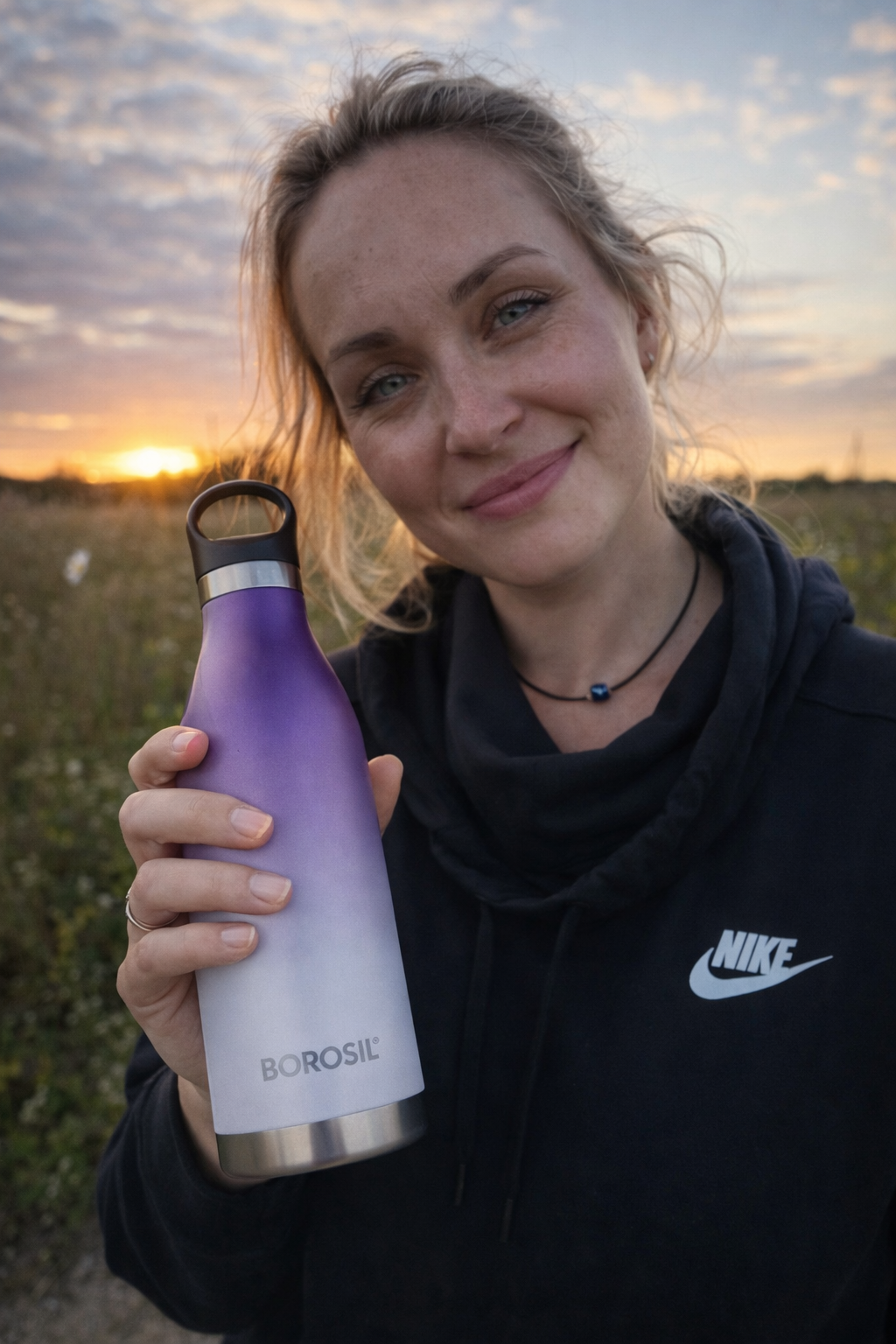 AI model with bottle